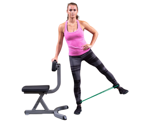 Body-Solid BSTART-5PACK Ankle Cuff Resistance Tubes (New)