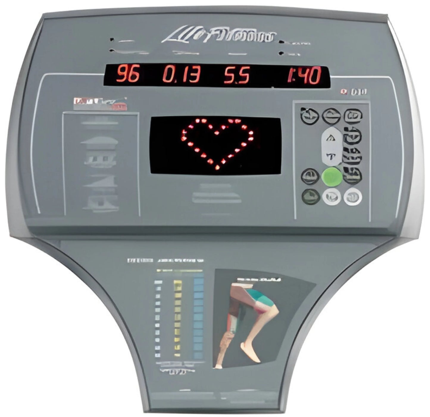 Life Fitness Club Series Recumbent Lifecycle Bike (Remanufactured) Image 2