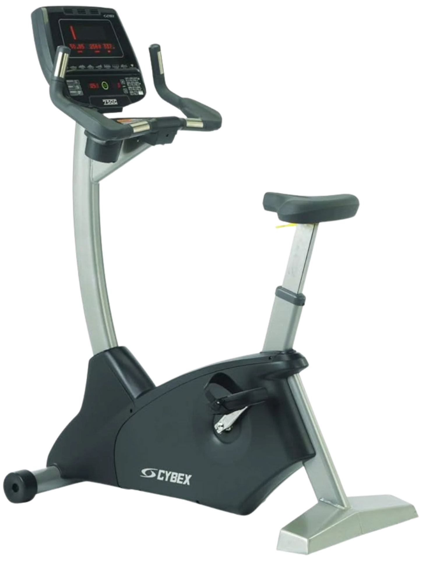 Cybex - 750C Upright Fitness Bike (Remanufactured) - Angled View