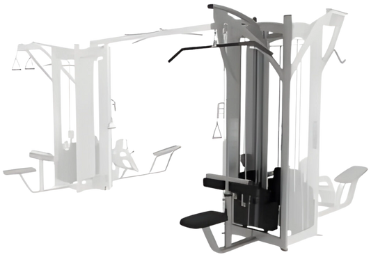 Cybex - 5 Stack 17001 Multi Jungle Gym (Remanufactured) - Angled View