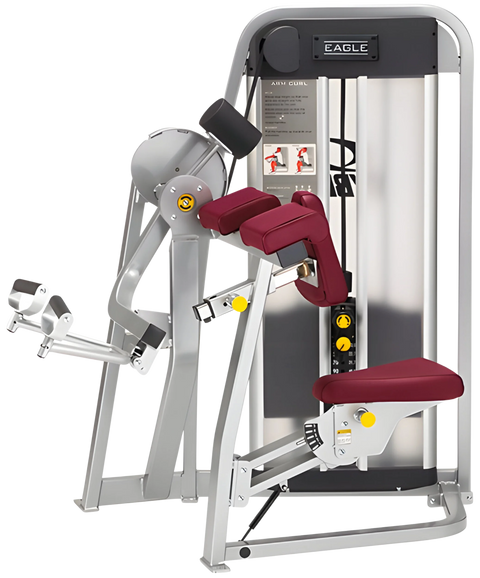 Cybex Eagle Arm / Bicep Curl 11070 (Remanufactured) - Angled View