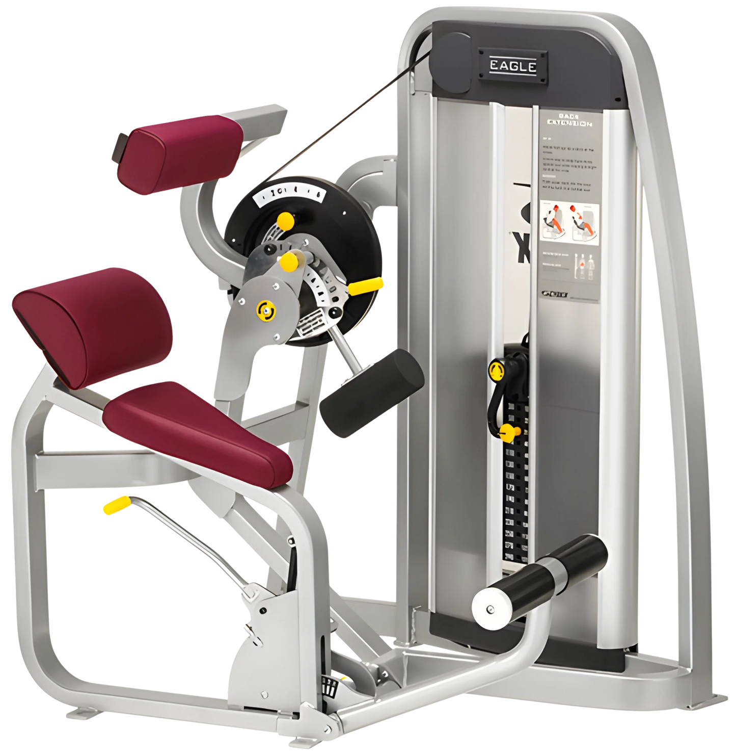 Cybex Eagle Back Extension 11101 (Remanufactured) - Angled View