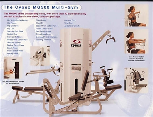 Cybex MG-500 3 Stack Multi Station Gym (Remanufactured) Image 3