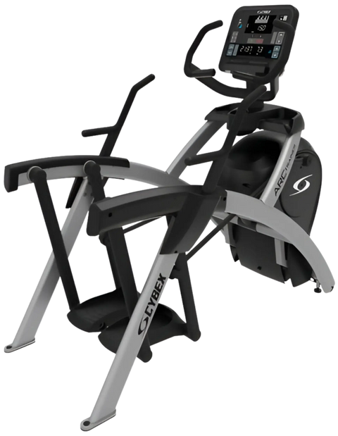 Cybex R Series Lower Body Arc Trainer w/50L Console (Remanufactured) - Angled View