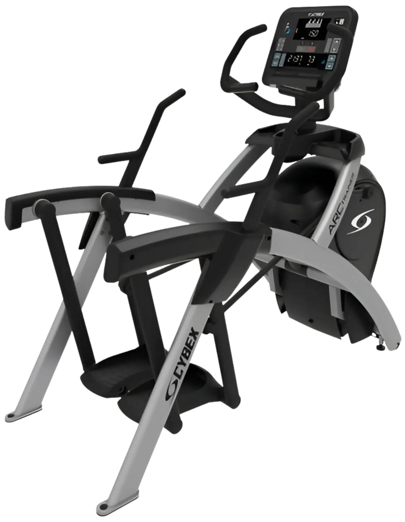 Cybex R Series Lower Body Arc Trainer w/50L Console (Remanufactured) - Angled View