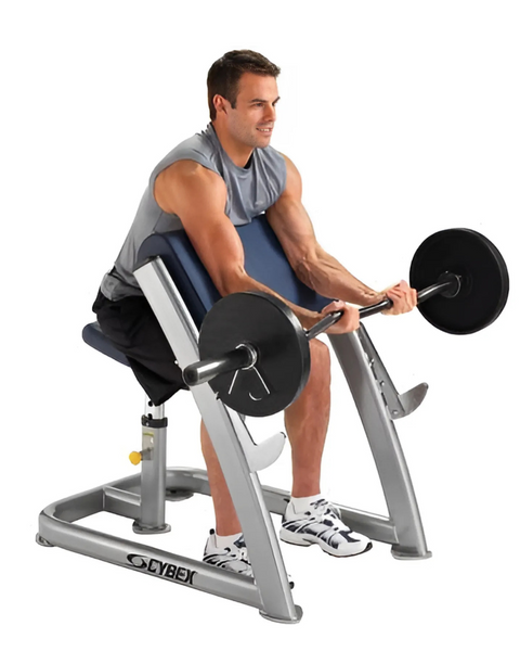 Cybex Free Weight Scott Arm Curl Bench (Remanufactured)