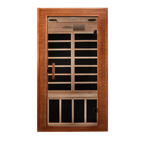 GoldenDesigns DYN-6103-01 Elite Dynamic Avila Elite 1-2-person Ultra Low EMF FAR Infrared Sauna (New)