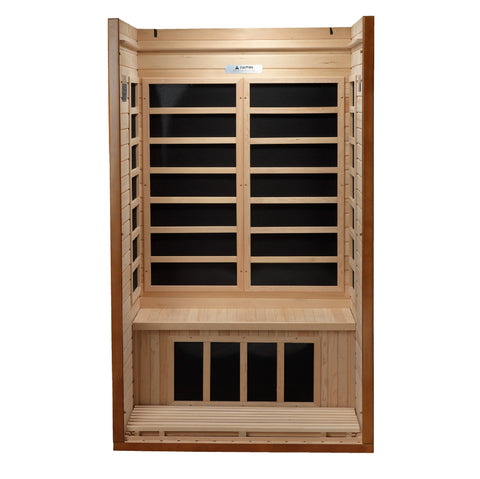 GoldenDesigns DYN-6106-01 Barcelona Edition Dynamic Low EMF Far Infrared Sauna (New)