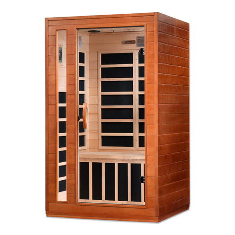 GoldenDesigns DYN-6203-01 Dynamic Cordoba 2-person Low EMF FAR Infrared Sauna (New)