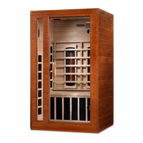 GoldenDesigns DYN-6203-02 FS Dynamic Cardoba 2-Person Full Spectrum Near Zero EMF FAR Infrared Sauna (New)