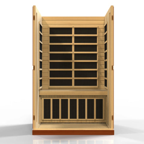 GoldenDesigns DYN-6220-01 Dynamic Low EMF Far Infrared Sauna, Vittoria Edition (New)