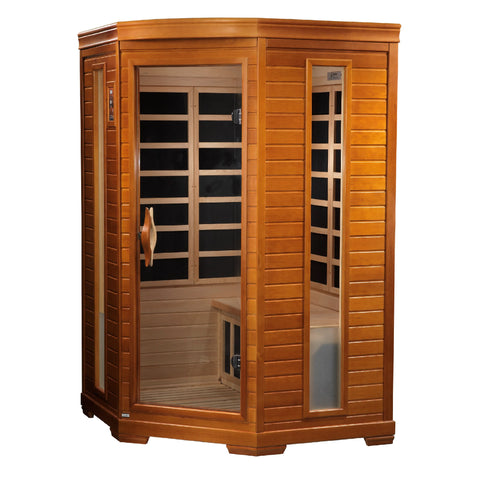 GoldenDesigns DYN-6225-02 Dynamic "Heming" Low EMF Far Infrared Sauna (New)