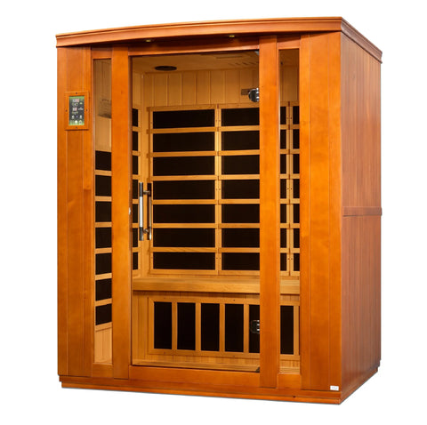 GoldenDesigns DYN-6306-02 Dynamic Bellagio Low EMF Far Infrared Sauna (New) Image 3