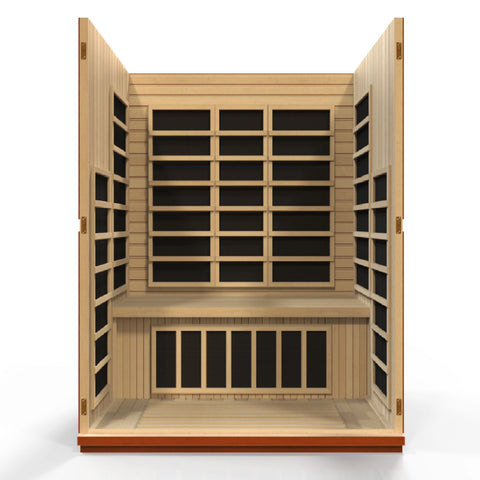 GoldenDesigns DYN-6306-02 Dynamic Bellagio Low EMF Far Infrared Sauna (New)