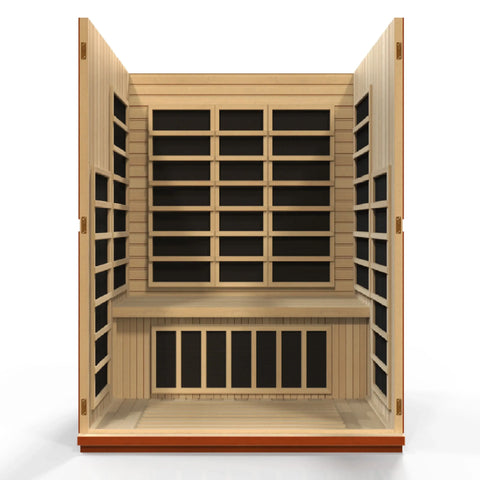 GoldenDesigns DYN-6306-02 Dynamic Bellagio Low EMF Far Infrared Sauna (New) Image 4