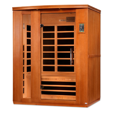 GoldenDesigns DYN-6336-02 Dynamic Lugano Low EMF Far Infrared Sauna (New)