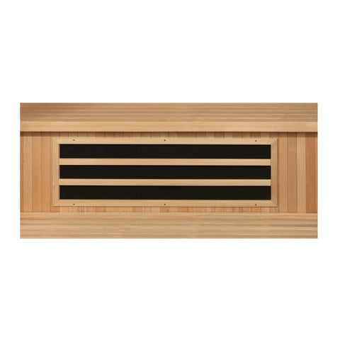 GoldenDesigns DYN-6336-03 FS Dynamic Lugano 3-Person Full Spectrum Near Zero EMF FAR Infrared Sauna (New) Image 7