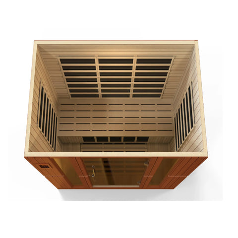 GoldenDesigns DYN-6440-01 Dynamic "Bergamo" Low EMF Far Infrared Sauna (New) Image 7