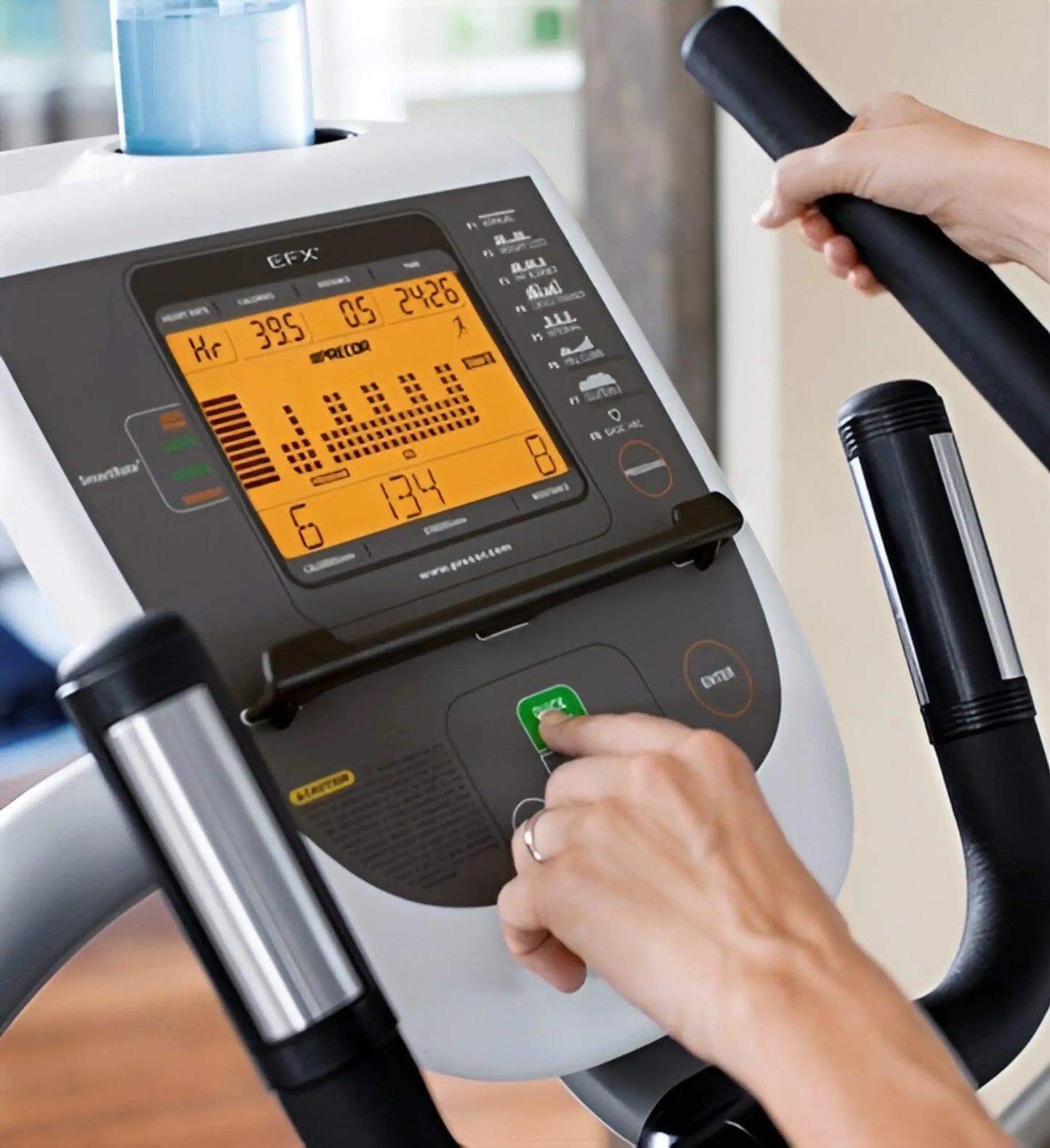 Precor EFX 5.23 Elliptical, Newer Version w/Moving Arms (Remanufactured) Image 3