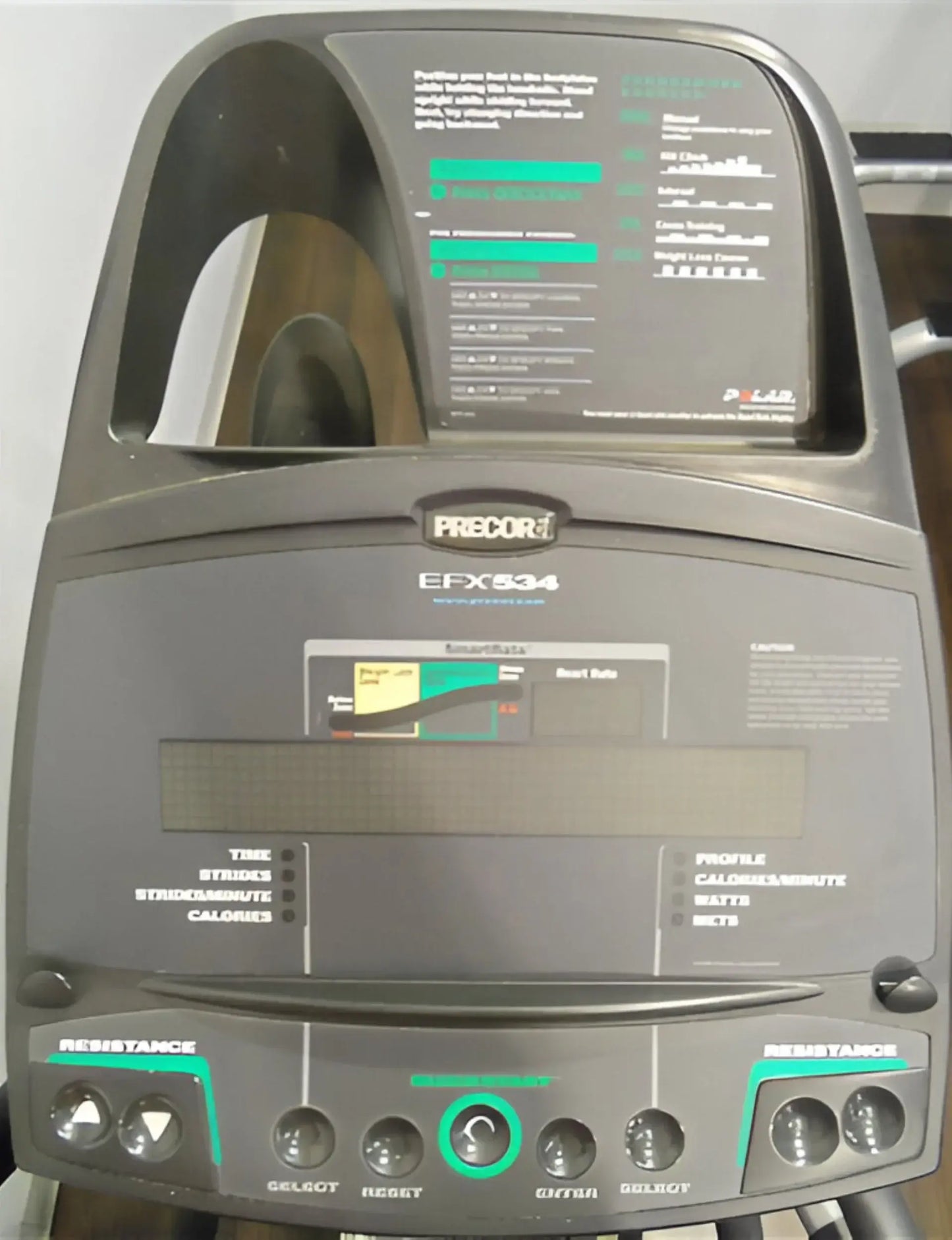 Precor EFX 534i Elliptical Cross-Trainer (Remanufactured) Image 2