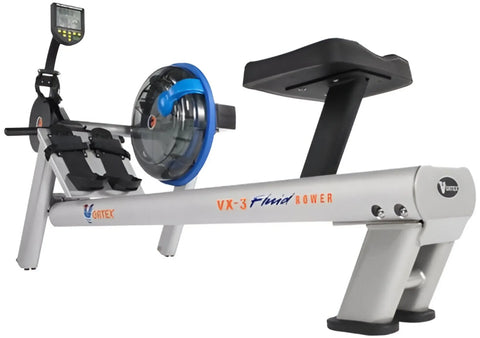 First Degree Fitness Vortex VX3FA Fluid Rower (Remanufactured) - Angled View