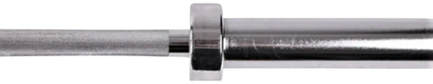 French Fitness 5' Chrome Olympic Bar - 26 Lbs (New)
