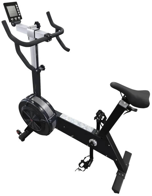 French Fitness FF-ABM40 Air Bike Machine w/Air Resistance (New) Image