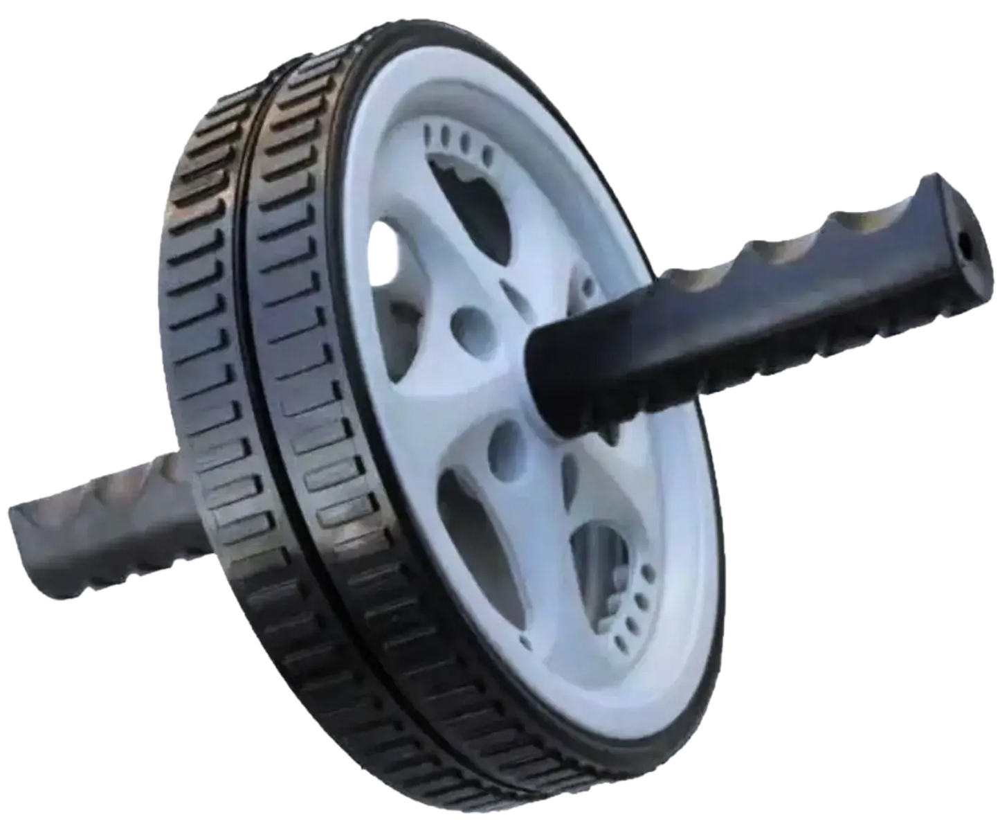 French Fitness - AW2 Ab Exercise Roller Wheel (New) - Angled View