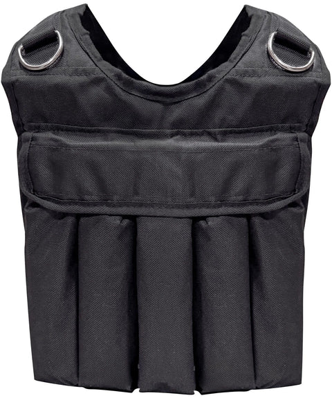 French Fitness Adjustable Weighted Vest, 20 lbs (New)