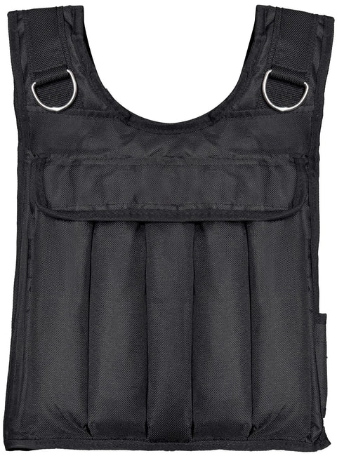 French Fitness Adjustable Weighted Vest, 20 lbs (New)