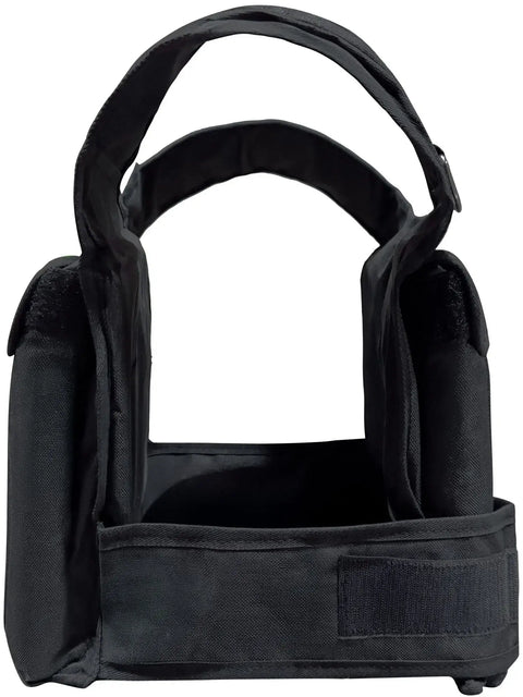 French Fitness - Adjustable Weighted Vest, 40 lbs (New) - Side View