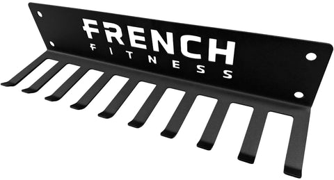 French Fitness Belt & Band Hanger Wall Mounted Rack (New)