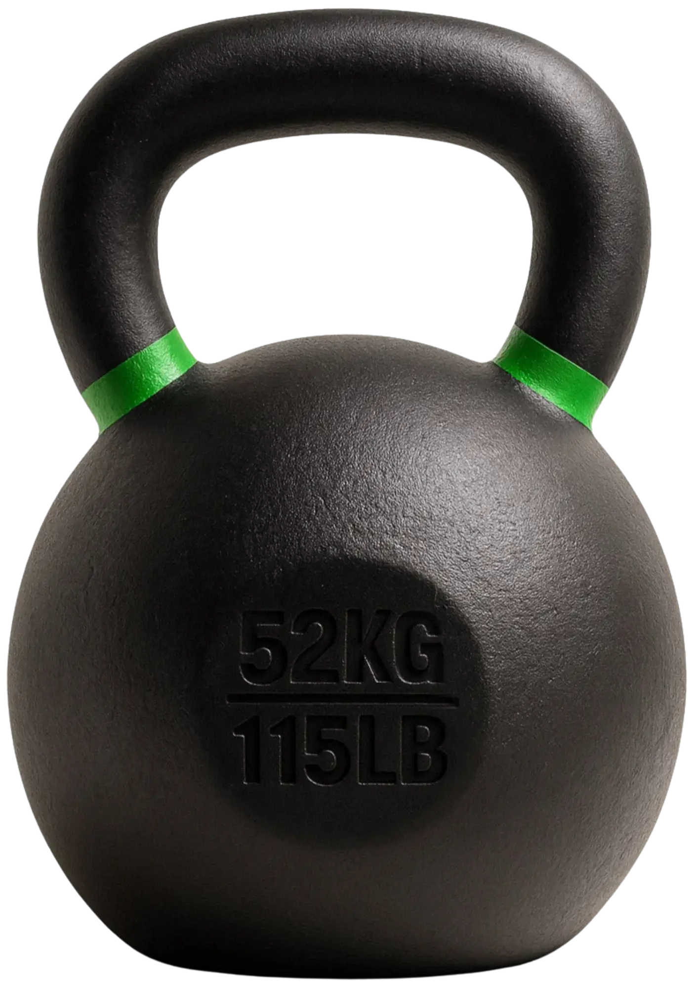 French Fitness - Cast Iron Kettlebell 115 lbs (New) - Front View
