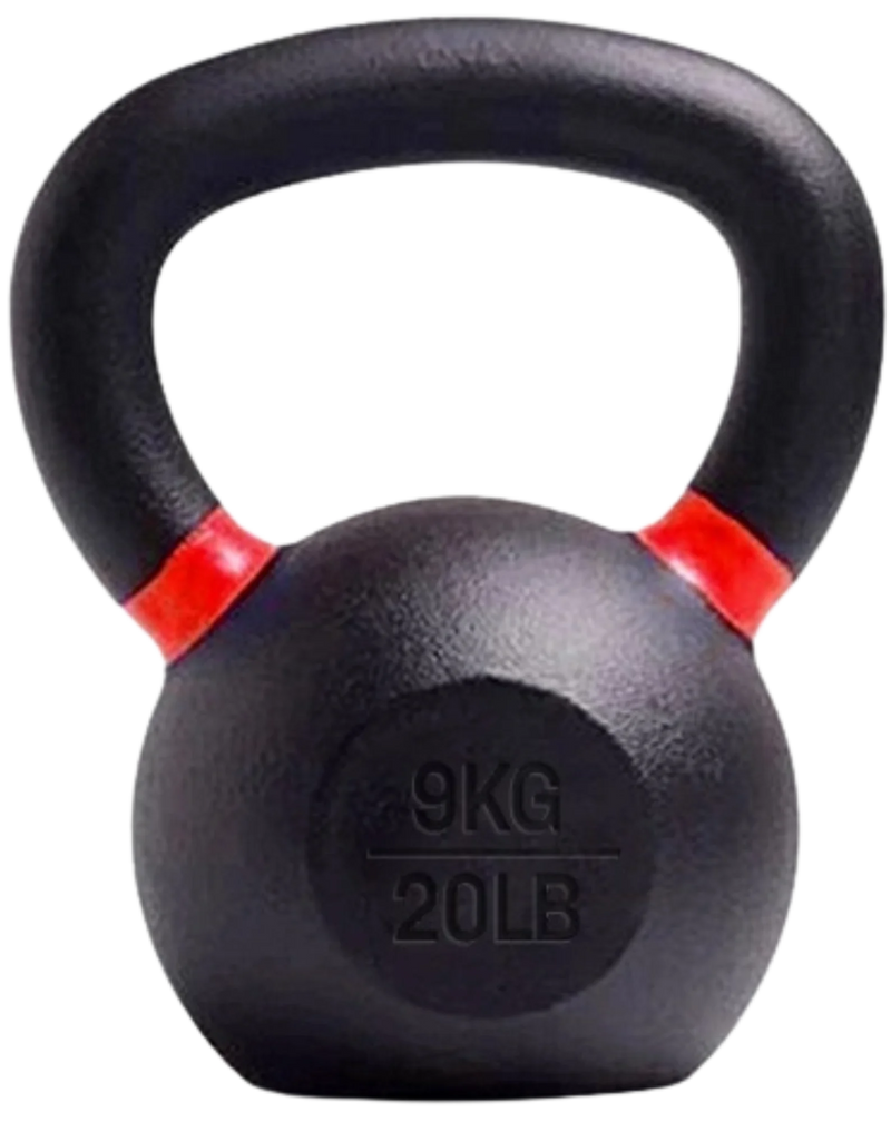 French Fitness Cast Iron Kettlebell 20 lbs (New)