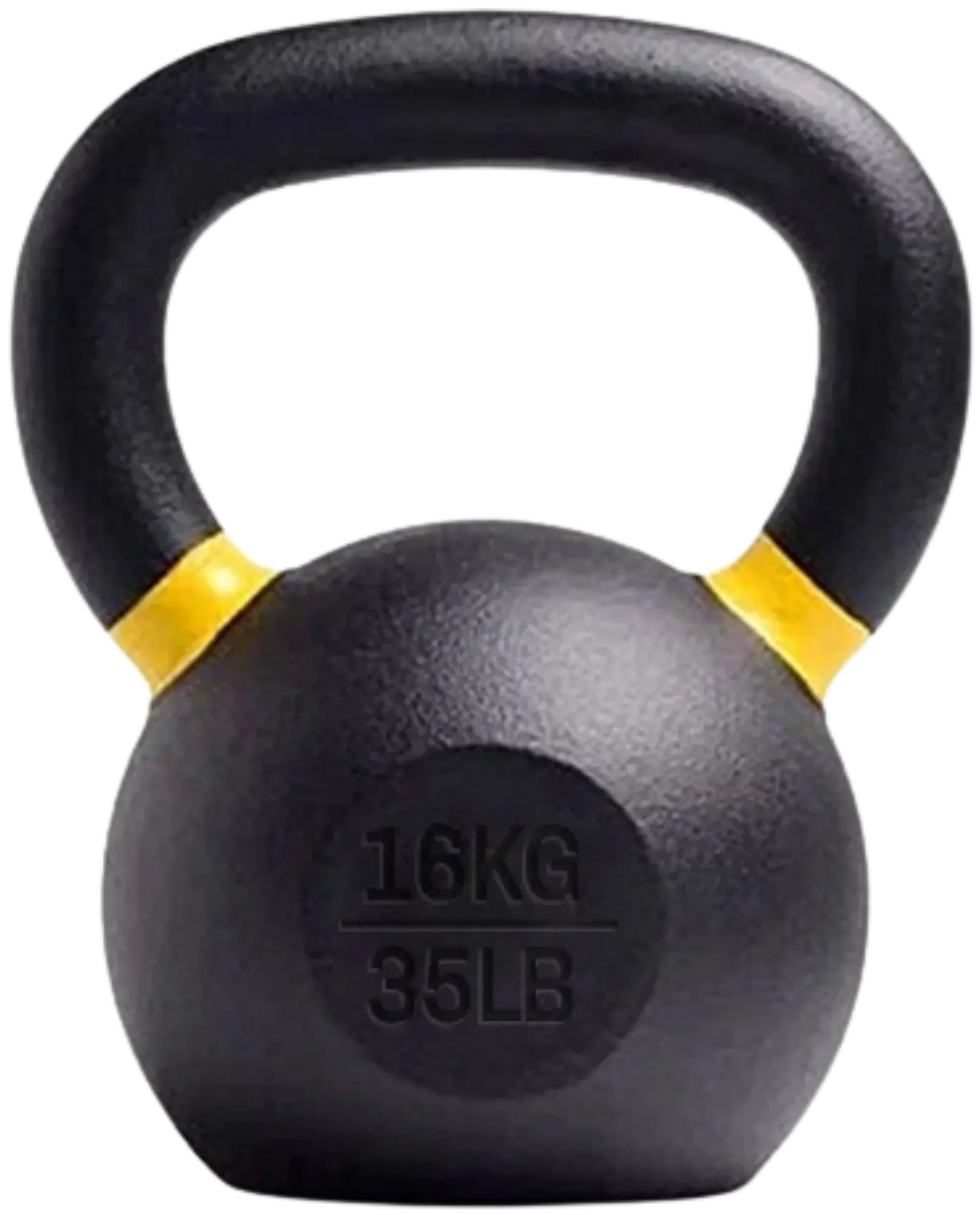 French Fitness - Cast Iron Kettlebell 35 lbs (New) - Front View