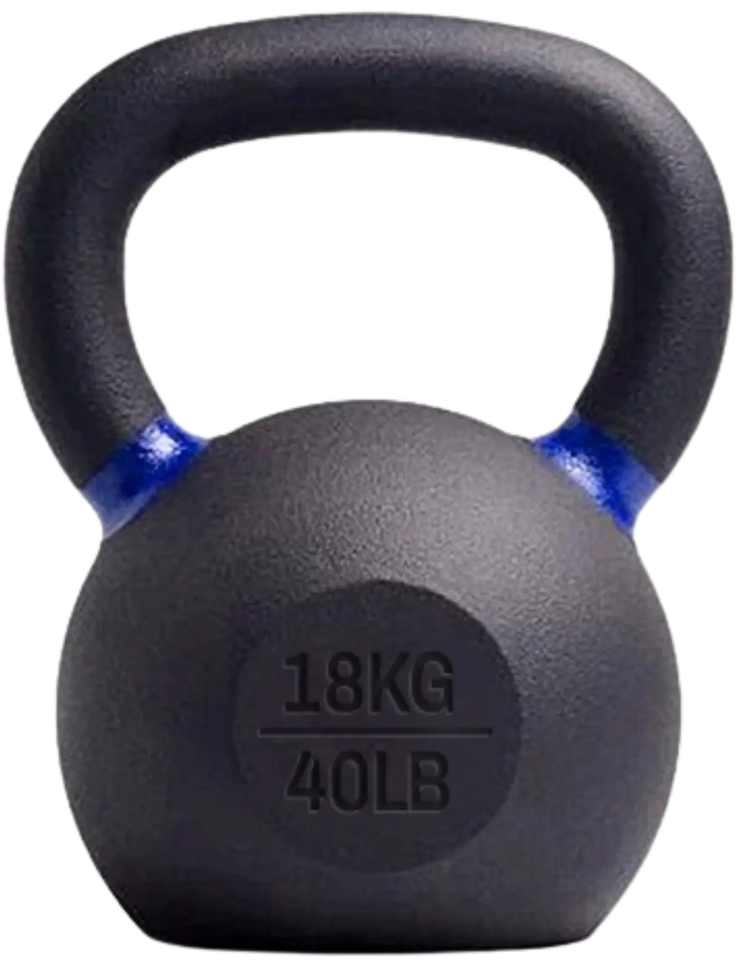 French Fitness - Cast Iron Kettlebell 40 lbs (New) - Front View