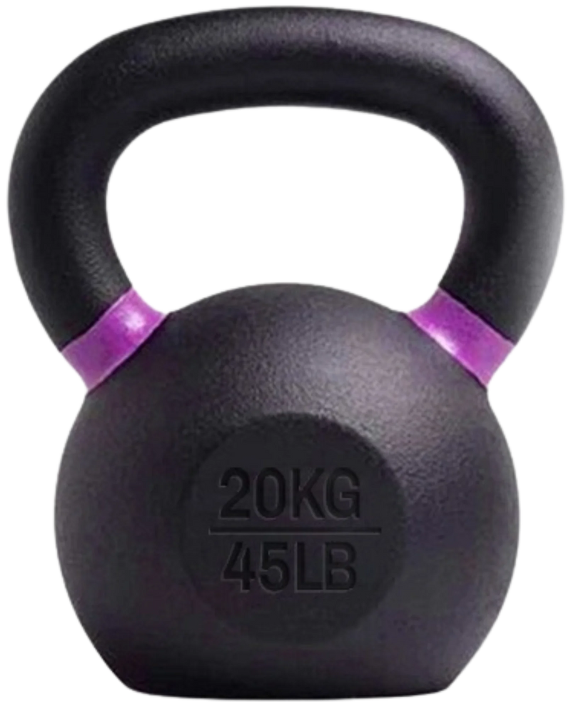 French Fitness Cast Iron Kettlebell 45 lbs (New)