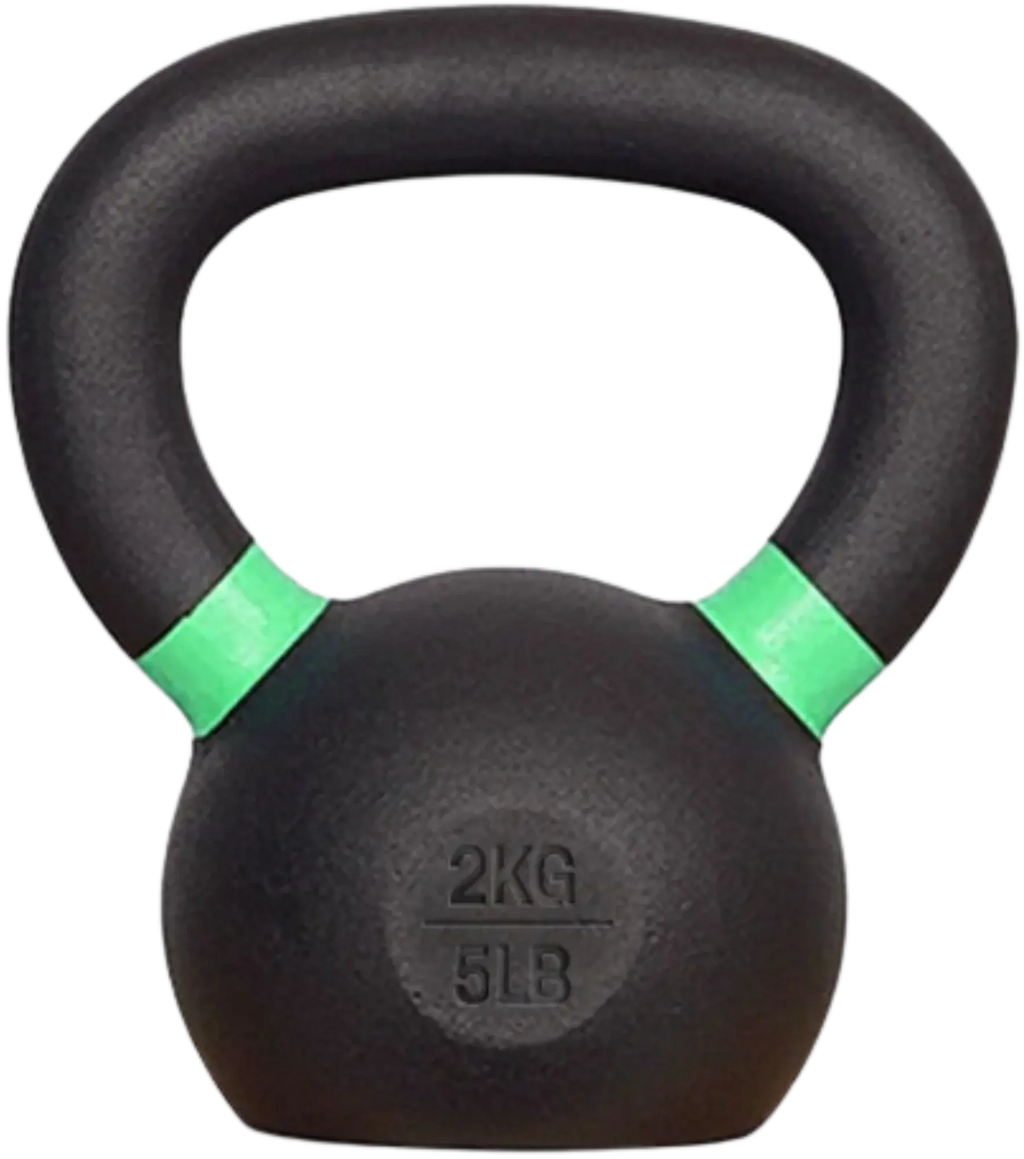 French Fitness - Cast Iron Kettlebell 5 lbs (New) - Front View