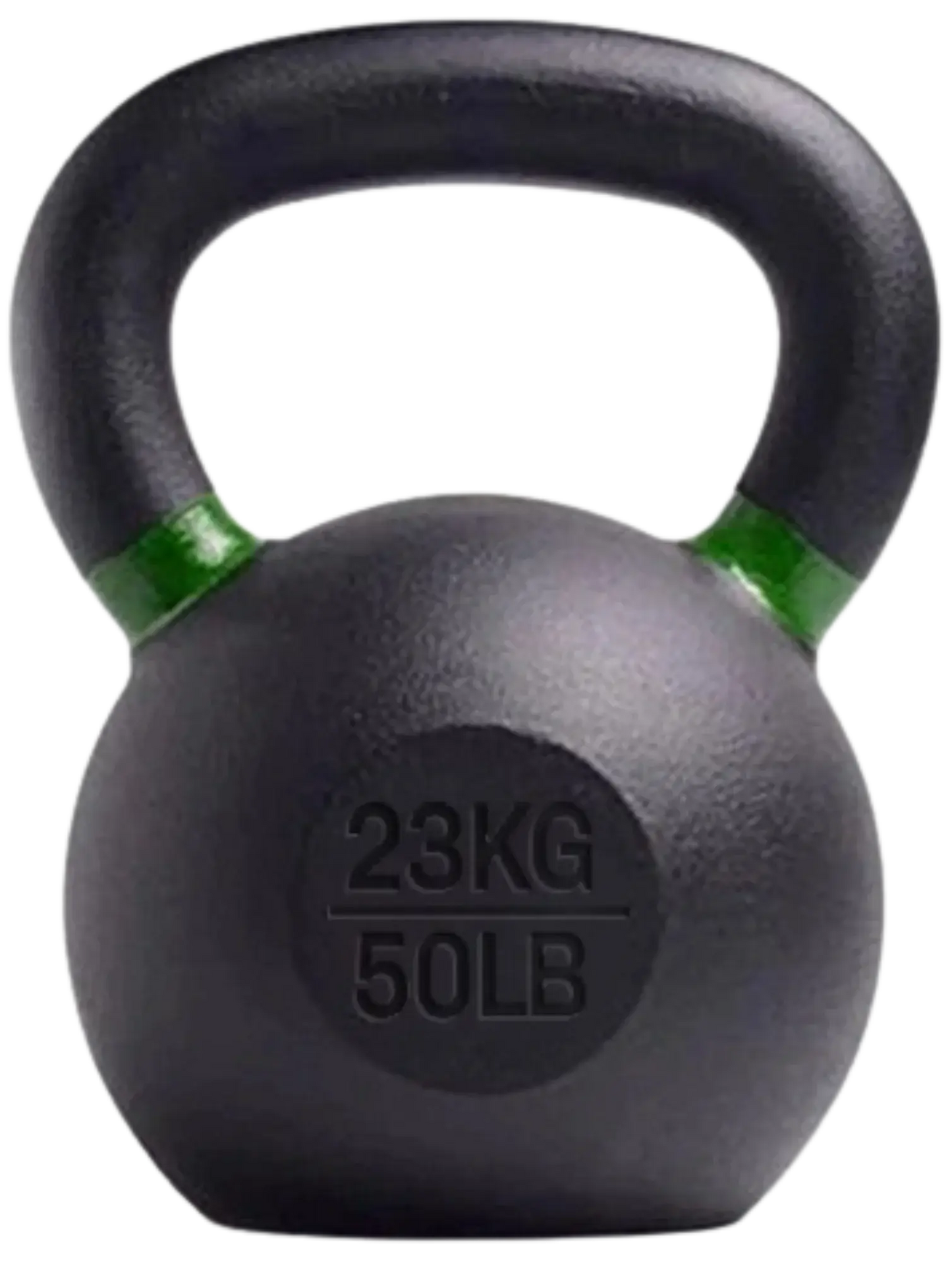 French Fitness - Cast Iron Kettlebell 50 lbs (New) - Front View