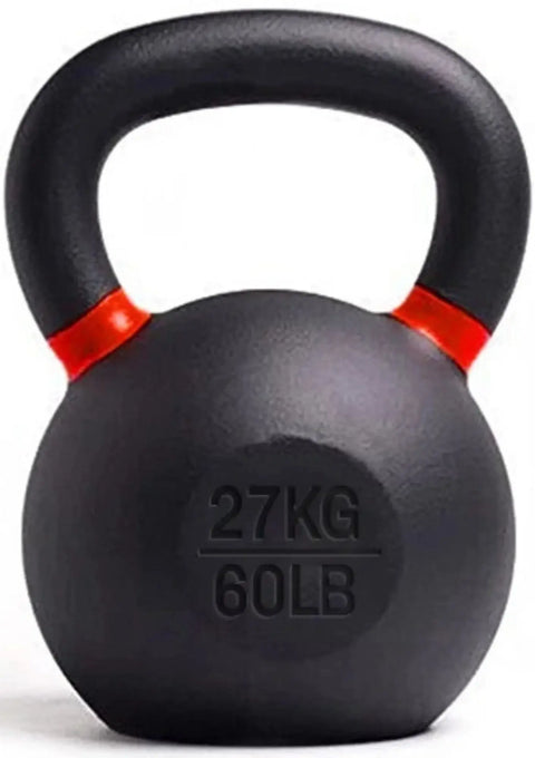 French Fitness - Cast Iron Kettlebell Set 5-70 lbs (New) - Front View