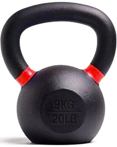 French Fitness - Cast Iron Kettlebell Set 5-70 lbs (New) - Front View