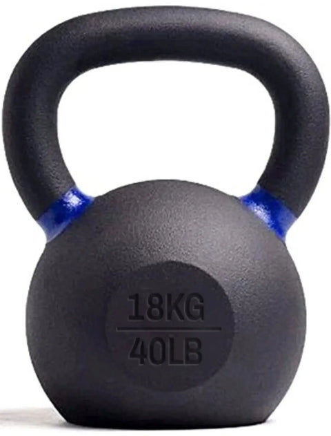 French Fitness - Cast Iron Kettlebell Set 5-70 lbs (New) - Front View