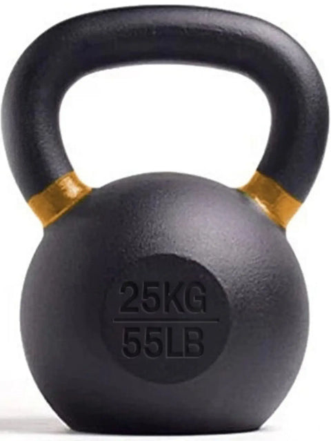 French Fitness - Cast Iron Kettlebell Set 5-80 lbs (New) - Front View