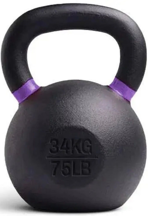 French Fitness Cast Iron Kettlebell Set 5-80 lbs (New) Image 16