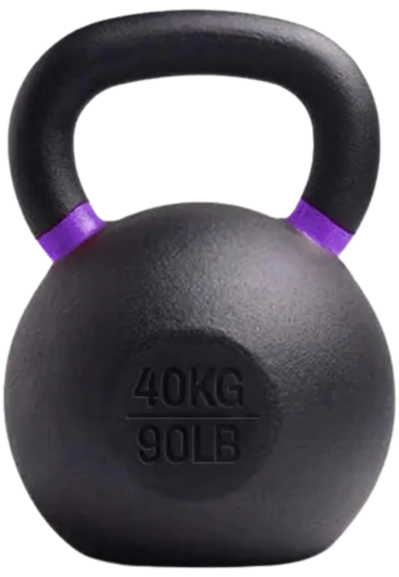French Fitness Cast Iron Kettlebell 90 lbs (New)