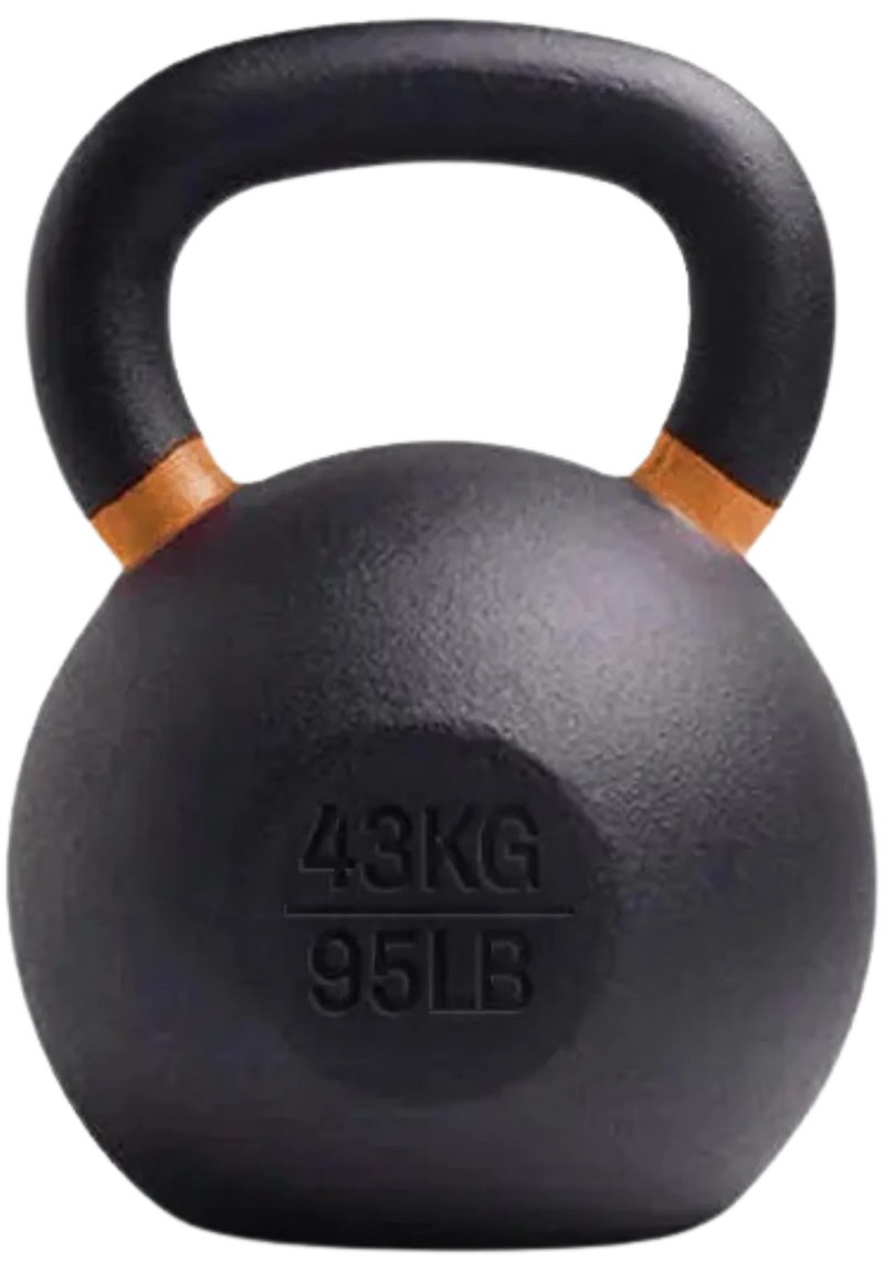 French Fitness Cast Iron Kettlebell 95 lbs (New)