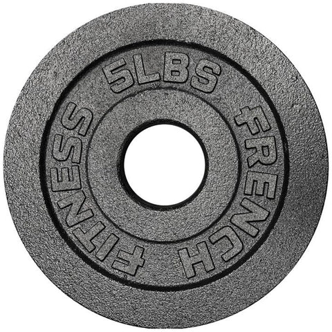 French Fitness Cast Iron Olympic Weight Plate V1 Set 450 lbs (New)