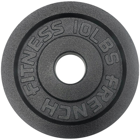 French Fitness Cast Iron Olympic Weight Plate V1 Set 450 lbs (New)