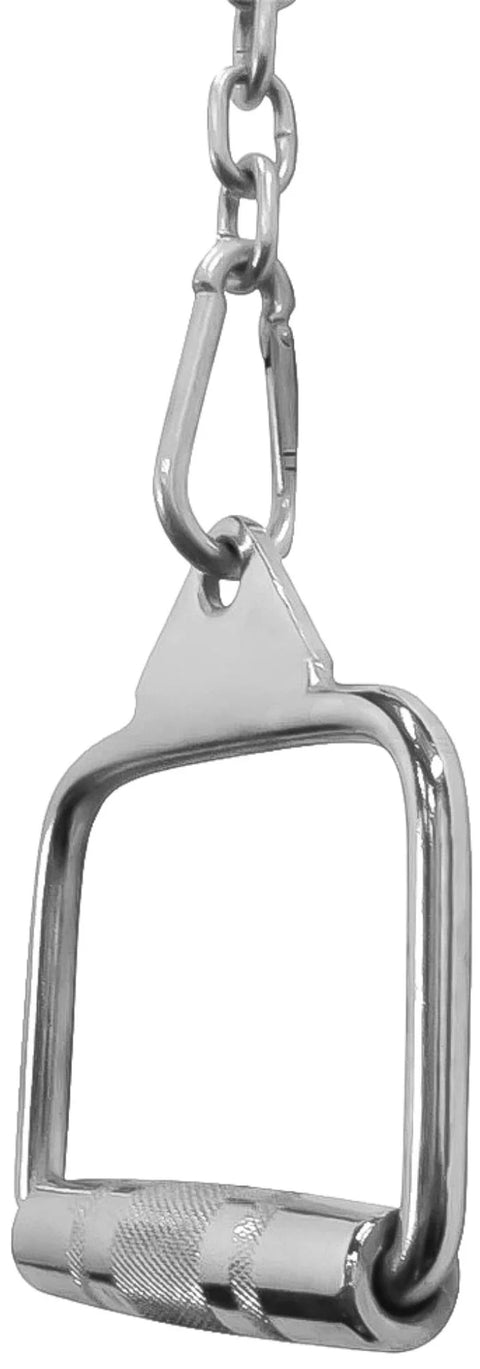 French Fitness Chrome CSH40 Revolving Stirrup Handle (New)