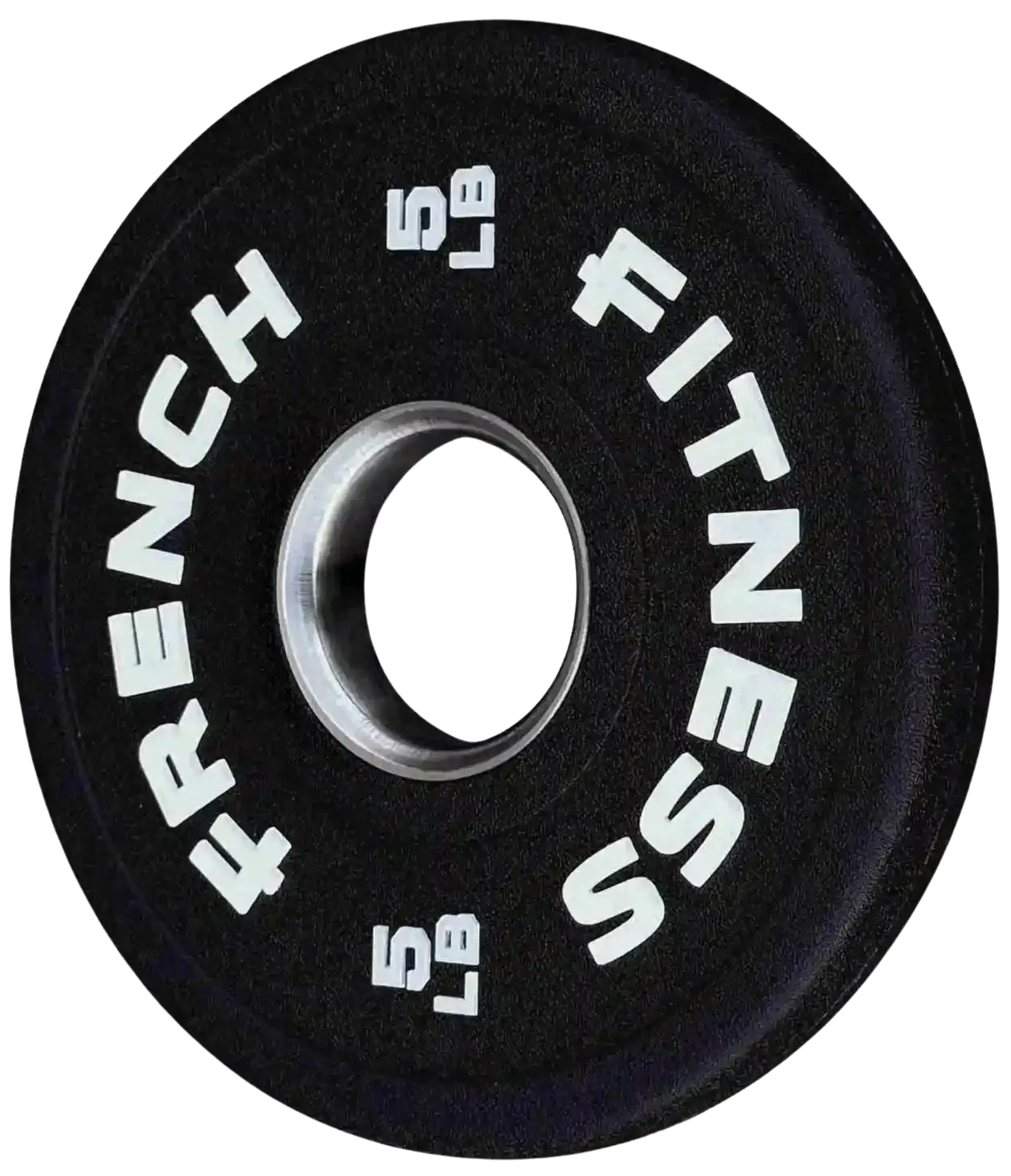 French Fitness Competition Urethane Bumper Plate 5 lb Black (New) Image